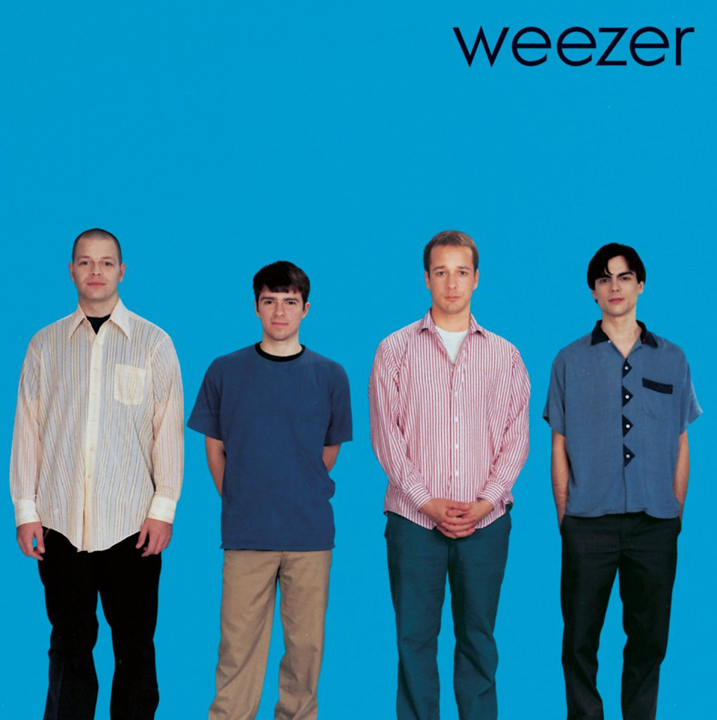 Link to interview on the design of the Weezer “Blue” album cover